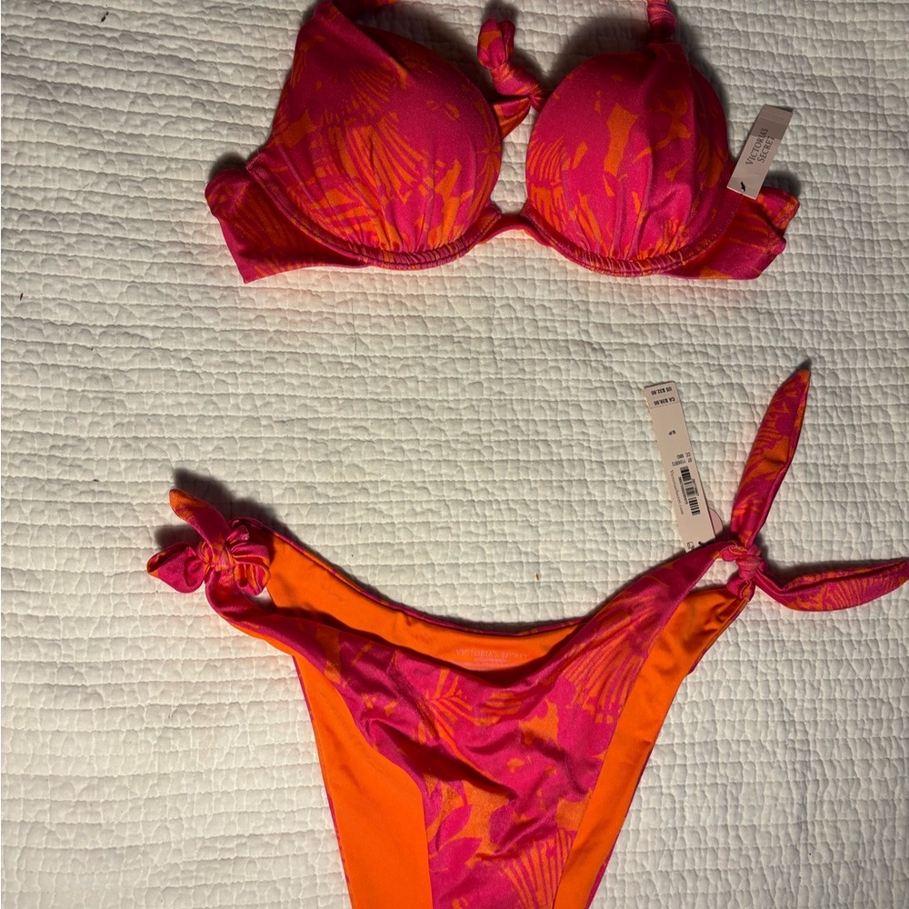 Victoria's Secret Pink and Orange Bikini